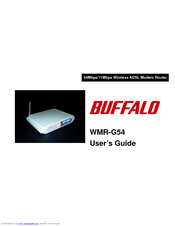 Buffalo WMR-G54 User Manual