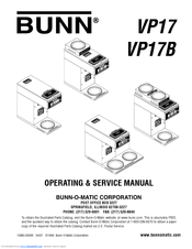 Bunn VP17-3 Manuals | ManualsLib