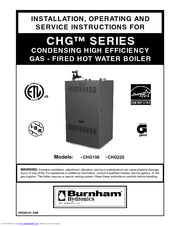Burnham CHG225 Installation & Operation Manual