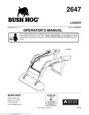 Bush Hog FC-0014 Operator's Manual