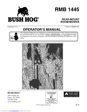 Bush Hog RMB 1445 Operator's Manual