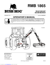 Bush Hog RMB 1865 Operator's Manual