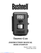 Bushnell TROPHY CAM 119415 Instruction Manual