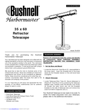 Bushnell HARBORMASTER 78-6036 User Manual