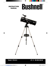 Bushnell 78-6114 Instruction Manual