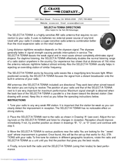 C. Crane Radio Antenna User Manual