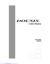 Cables to Go DOCSIS 1.0 User Manual