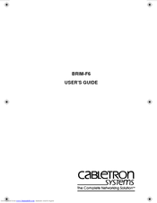 Cabletron Systems BRIM-F6 User Manual
