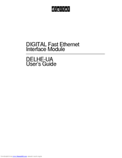 Cabletron Systems Expansion module DELHE-UA User Manual