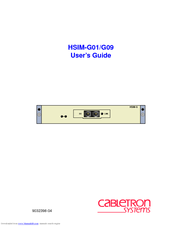 Cabletron Systems HSIM-G09 User Manual