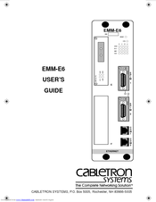 Cabletron Systems EMM-E6 Ethernet User Manual