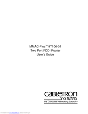 Cabletron Systems MMAC-Plus 9T106-01 User Manual