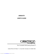Cabletron Systems BRIM-WT1 User Manual