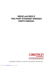 Cabletron Systems NB20E User Manual