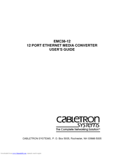Cabletron Systems EMC38-12 User Manual