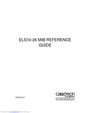 Cabletron Systems SmartSTACK 10 ELS10-26 Reference Manual
