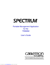 Cabletron Systems SPECTRUM TRMMIM User Manual
