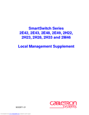 Cabletron Systems SmartSwitch 2E43 Supplemental Manual