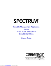 Cabletron Systems SPECTRUM User Manual