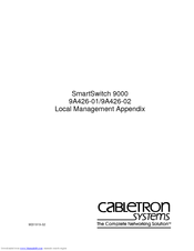 Cabletron Systems SmartSwitch 9000 9A426-01 Appendix