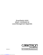 Cabletron Systems SmartSwitch 9000 9G429-02 Appendix