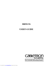 Cabletron Systems BRIM-T6 User Manual