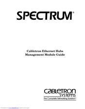 Cabletron Systems Ethernet Hubs Manual