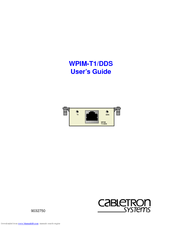Cabletron Systems WPIM T1 User Manual