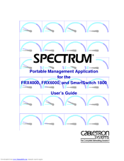 Cabletron Systems SPECTRUM FRX4000 User Manual