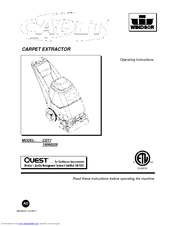 Cadet 10080220 Operating Instructions Manual
