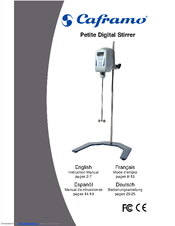 Caframo Petite Digital Stirrer BDC250 Instruction Manual