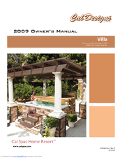 Cal Spas Villa Owner's Manual