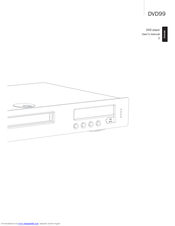 Cambridge Audio HDMI DVD 99 User Manual