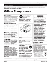 Campbell Hausfeld WX8019 Operating Instructions Manual