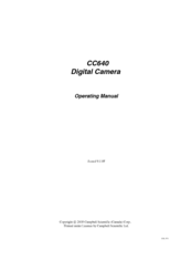 Campbell CC640 Operating Manual