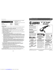 Campbell Hausfeld DG470800CK Operating Instructions And Parts Manual