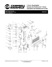 Campbell Hausfeld NB003006 Replacement Parts List