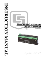 Campbell SDM-CD16AC Instruction Manual