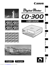 Canon CD-300 User Manual