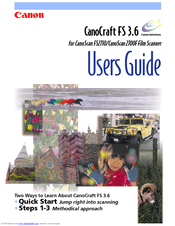 Canon CanoCraft FS 3.6 User Manual