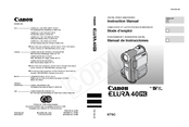 Canon Elura40 Instruction Manual