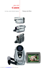 Canon mv880x Brochure & Specs