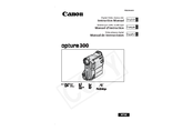 Canon optura300 Instruction Manual