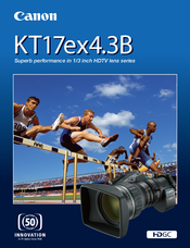Canon KT17ex4.3B IRSE Brochure & Specs