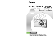 Canon Powershot Sd1200 Is Digital Elph Manuals Manualslib