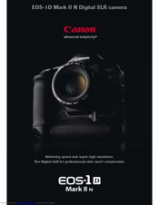 Canon EOS EOS-1D Brochure & Specs