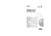 Canon PIXMA MP228 Quick Start Manual