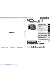 Canon PowerShot S31S User Manual