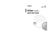 Canon PIXMA Pro9000 Mark II Series Quick Start Manual