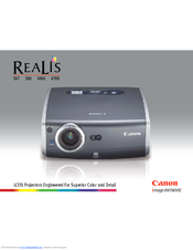 Canon LCOS Projectors Brochure & Specs